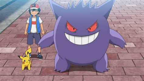 ash's gengar|anime gengar.